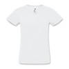 White SOLS Imperial Womens V Neck T-Shirts